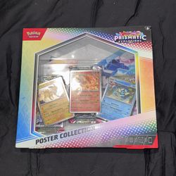 Pokemon Prismatic Evolutions Poster Box 