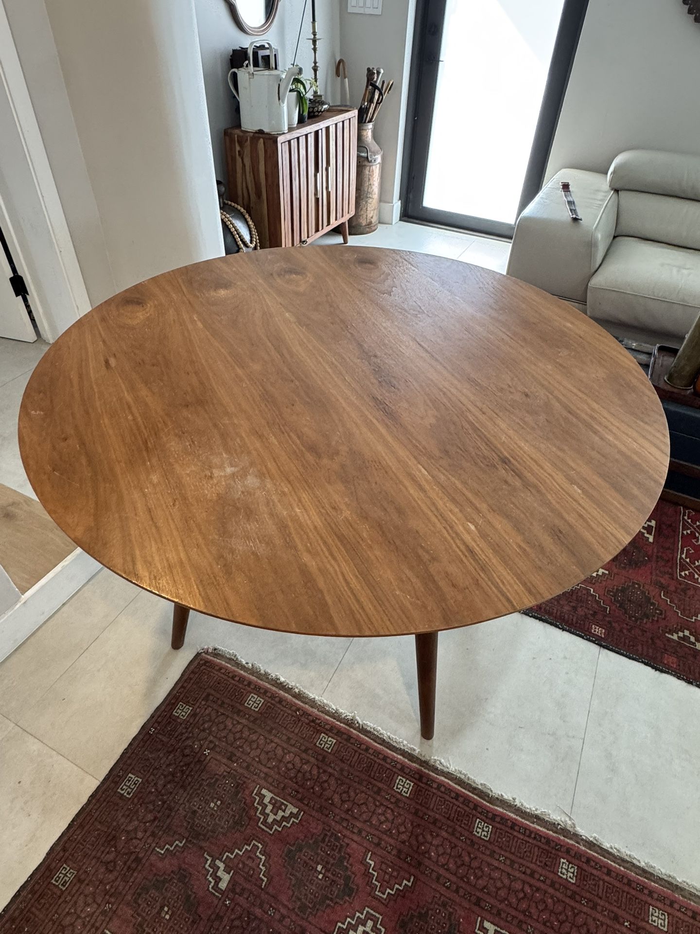Solid Wood Dining Table Round