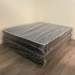 Queen Mattress & Box Spring - Delivery Available 