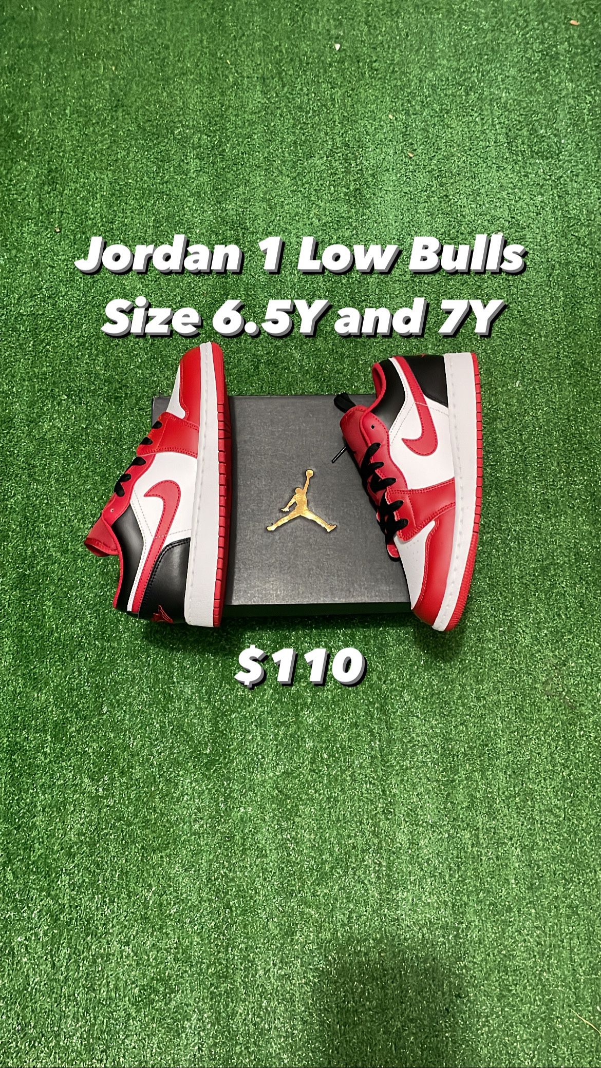 Jordan 1 Low Bulls 