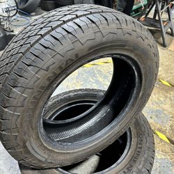 4 NEW CONTINENTAL TIRES ALL TERRAIN 225/65/17 100% TREAD RAV4 BRONCO SPORT MAVERICK