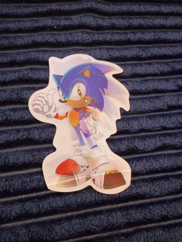 sonic motion sticker 