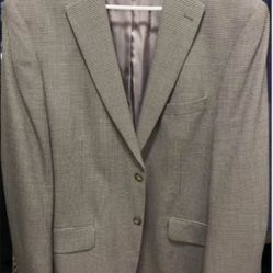 2 Perfect Condition Men’s Size 44 Reg Sport Coats Great Deal Chaos And Geoffrey Beene