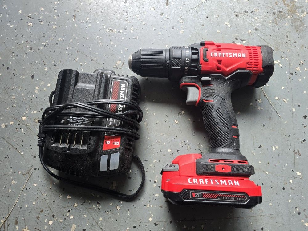 Craftsman 20v Cordless Drill