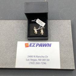 14kt Diamond Earrings 