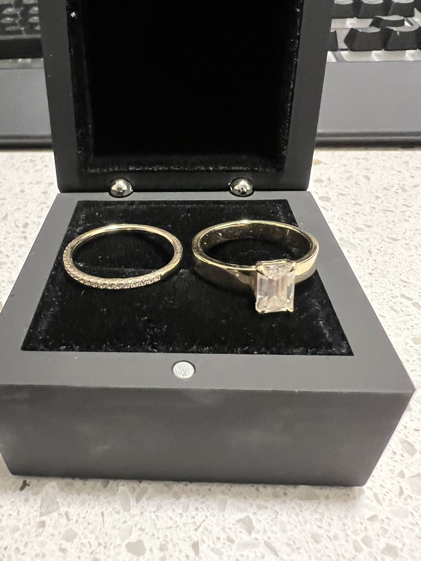 Diamond Nexus Engagement And Wedding Band
