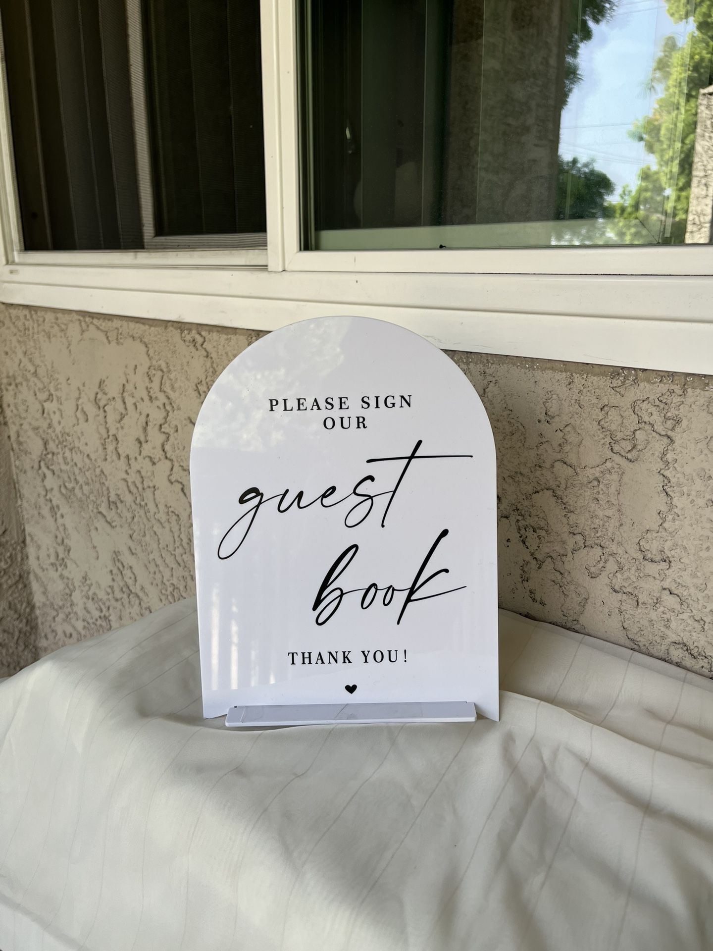 Wedding cards/guest book table decor