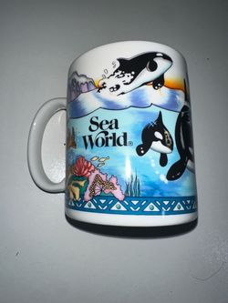 SeaWorld Orca Killer Whale “Isabel” Personalized Ceramic Souvenir Mug