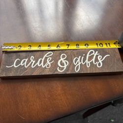 Handmade Wood Wedding Signs 