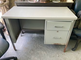 Desk and chair