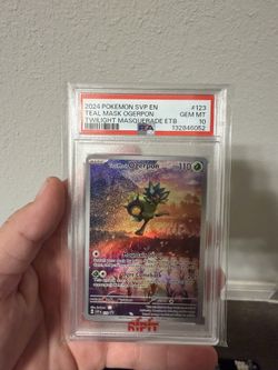 Teal Mask Ogerpon #123 – PSA 10