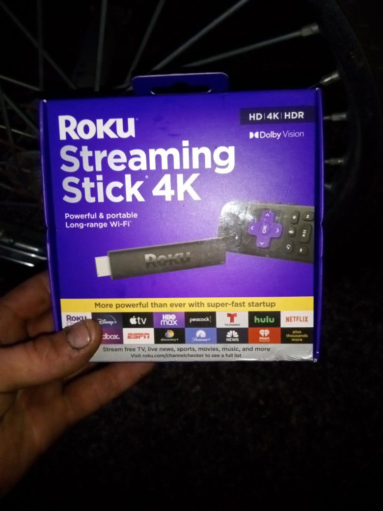 RoKu Streaming Stick Brand New In The Box 