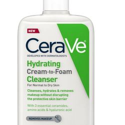 Hydrating Cream To Foam Cleanser
