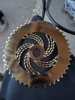 Bike lowrider Chainring