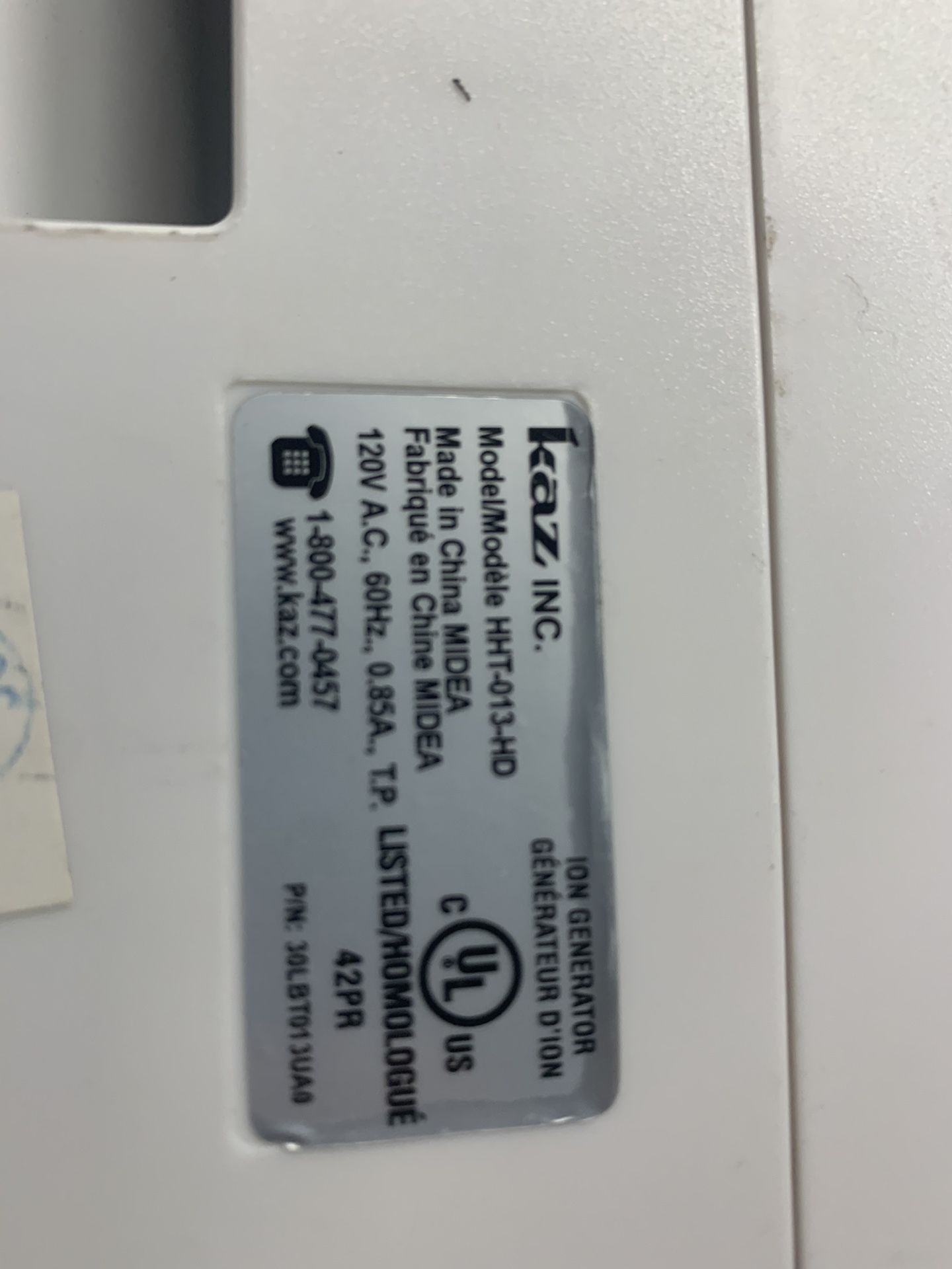 Honeywell Air Purifier