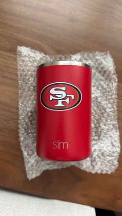 San Francisco 49ers niners can cooler cup
