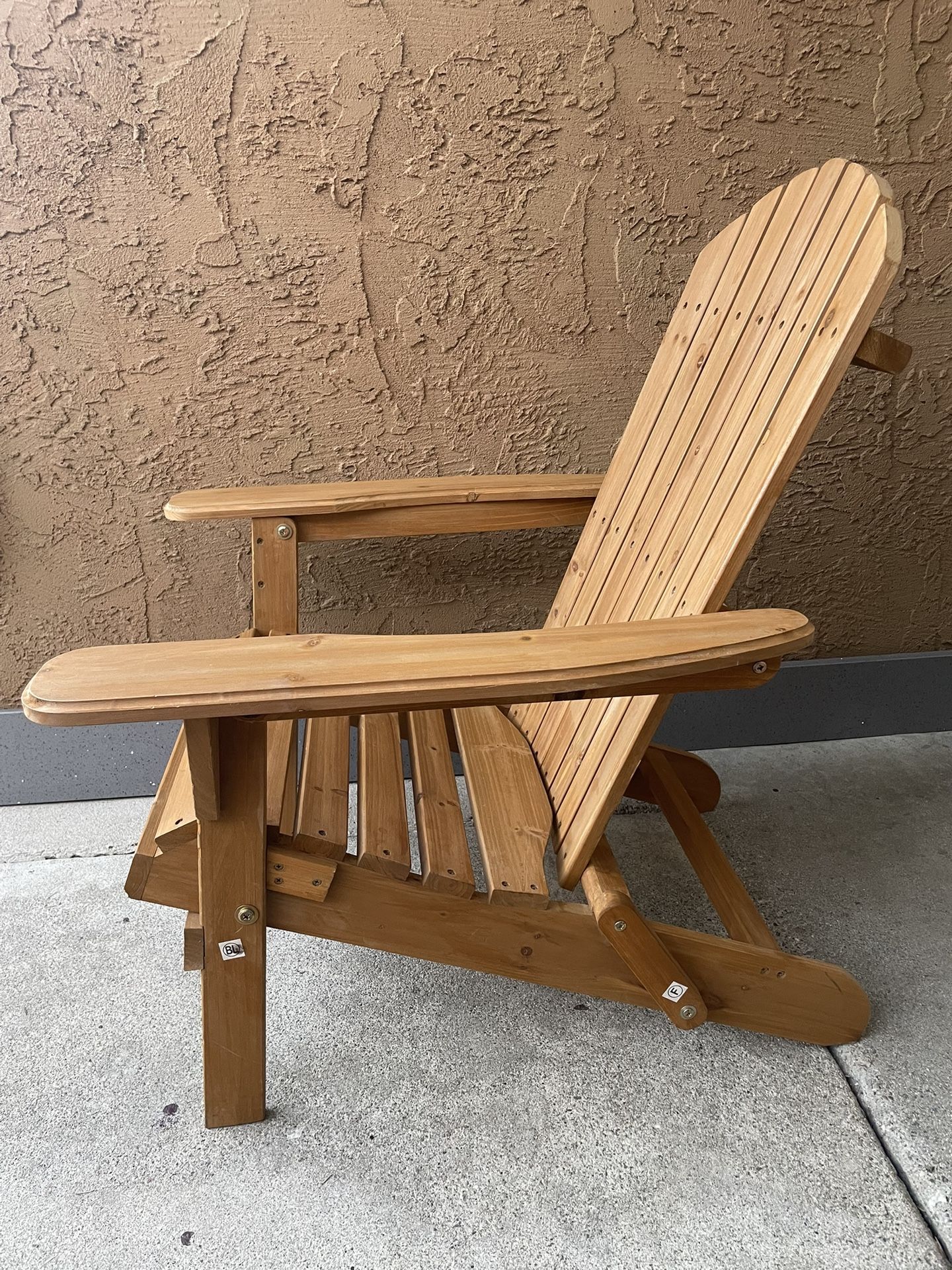 Fold Up Patio Arm Chair