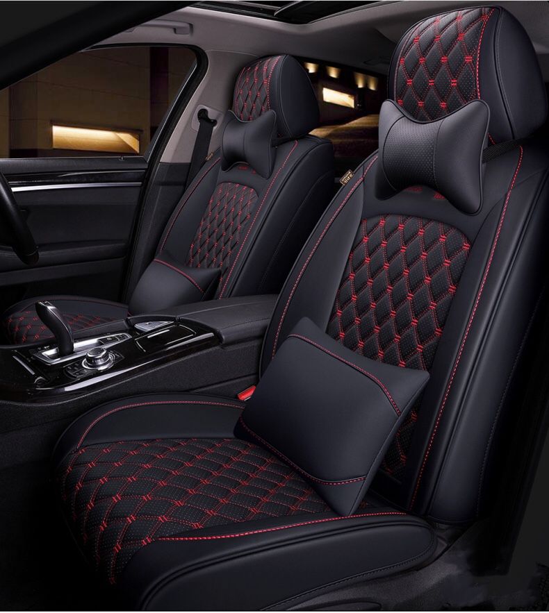 Leather Car Seat Cover with Free Professional Installation