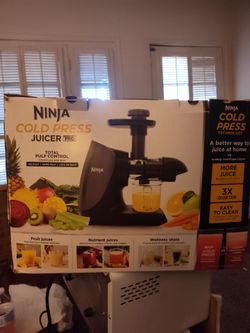 Ninja cold press juicer pro $50
