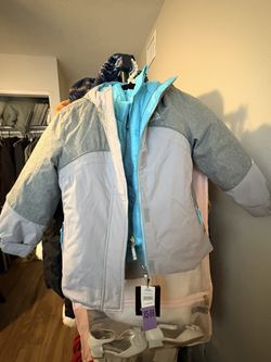 Gerry Girls Snow Waterproof Jacket 3 In One  Size 5/6 