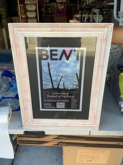 Hunger Theatre Framed Posters - Bent & Old Times