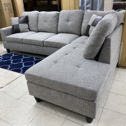 Light Grey Sectional 