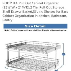 Cabinet Pullout Shelves 