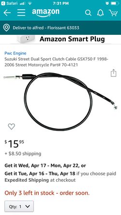 Suzuki motorcycle Clutch cable brand new