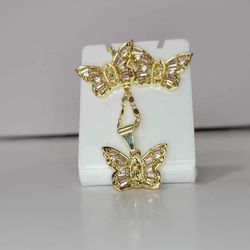 Virgen Butterfly Necklaces 