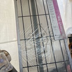 Brand New Security Screen Door – Still in Plastic Wrap