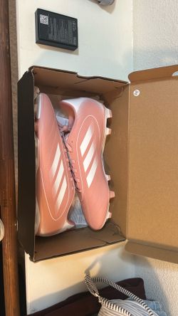 Pink Adidas Cleats