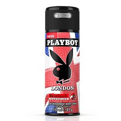 PLAYBOY - LONDON FOR HIM 24H BODY SPRAY ( M ) 5.0 OZ