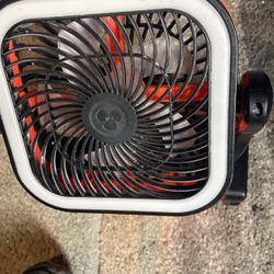 Portable Fan And Light