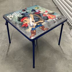 Rare Jake And The Neverland Pirates Kids Folding Table