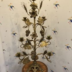 Antique French Church Ormolu Candelabra 