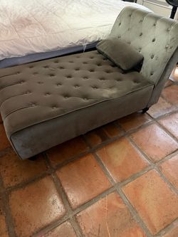 Chaise Lounge Sofa Gray