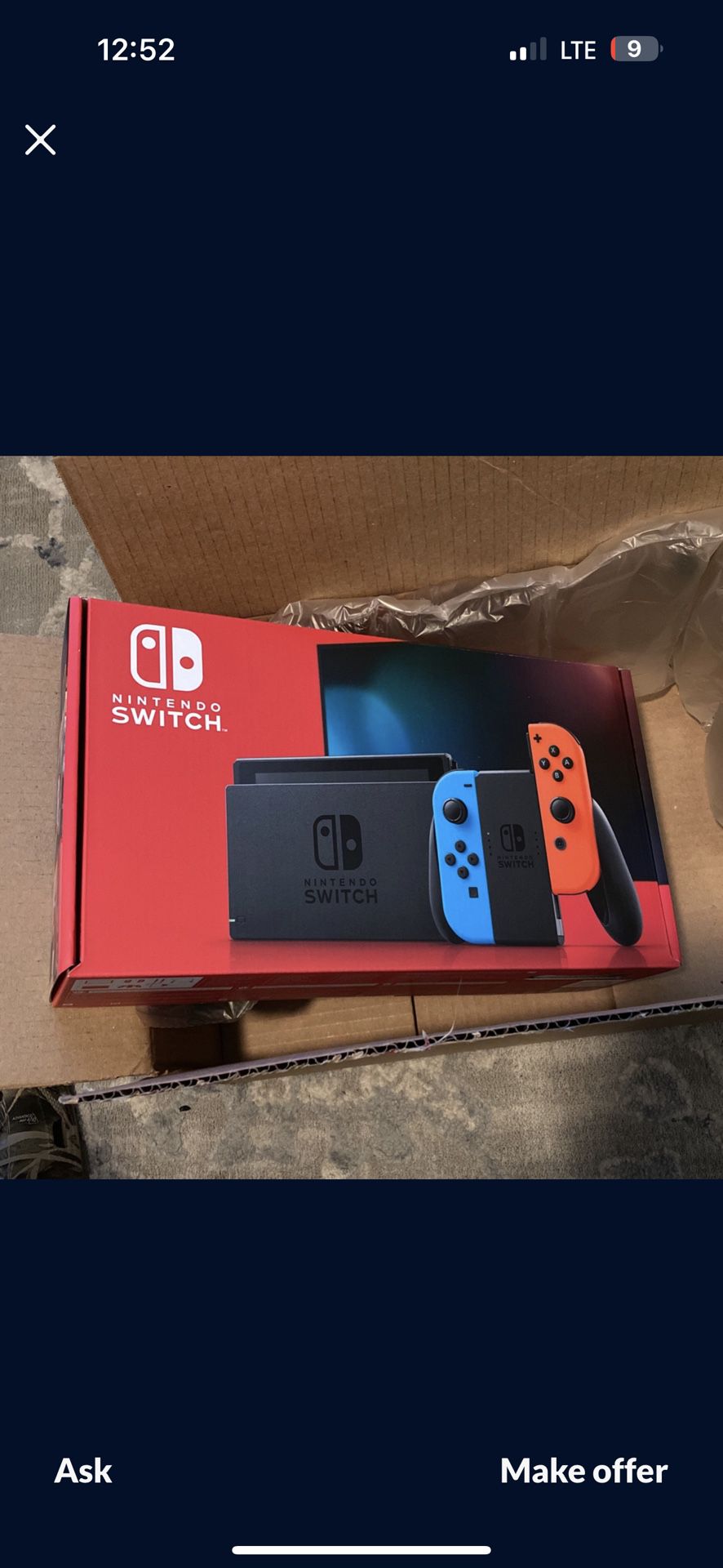 Preowned -Nintendo Switch 