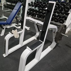 Icarian Standing Preacher Curl Rack Commercial Gym Equipment Weight Workout