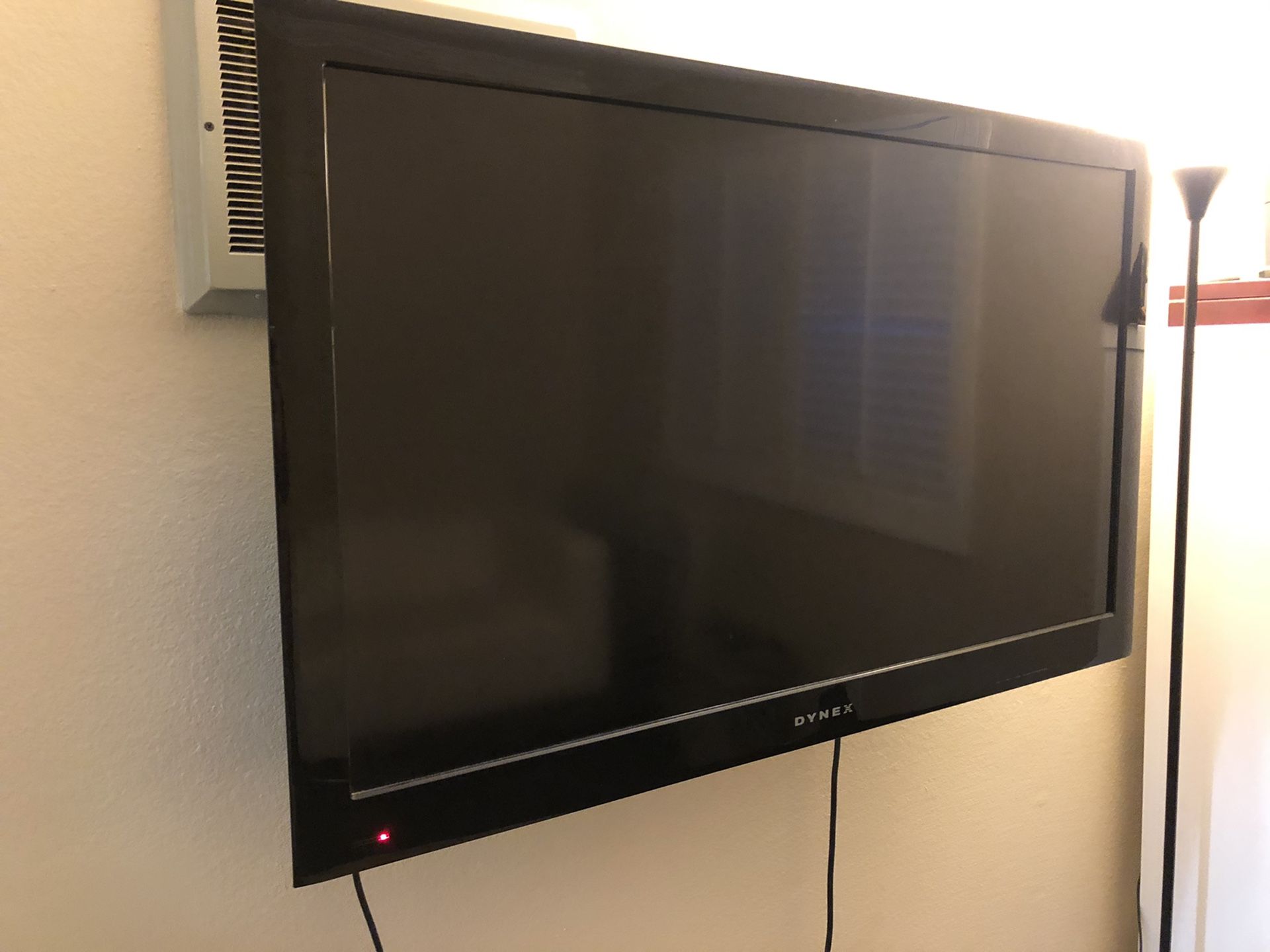 46” TV with wall mount