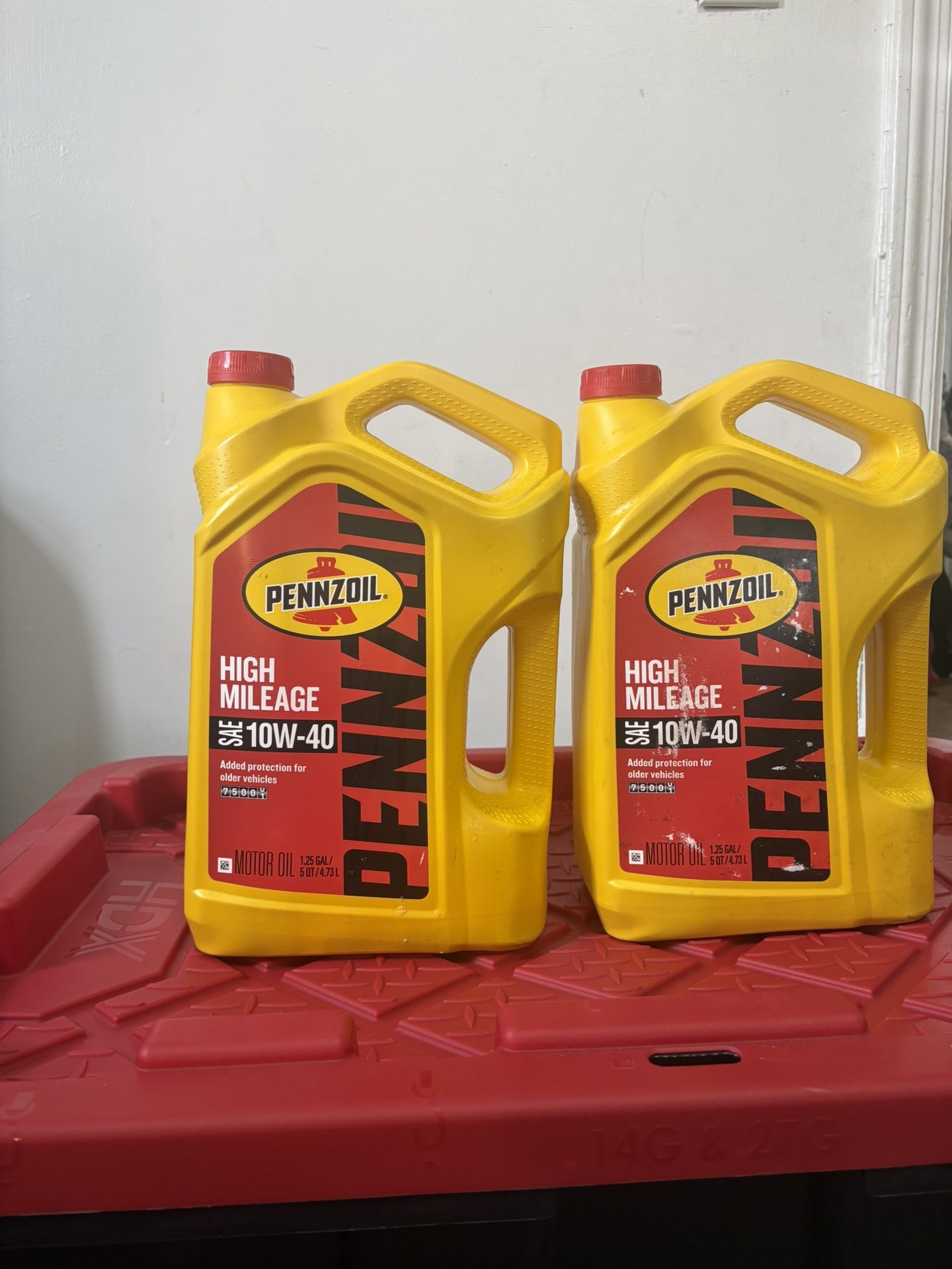 High mileage Pennzoil