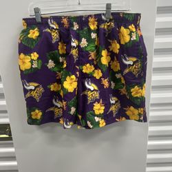 Men Swim Shorts trunks Minnesota Viking New size XL