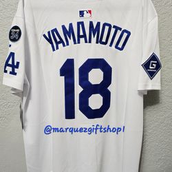 Men's Yamamoto Dodgers Jersey (XL)