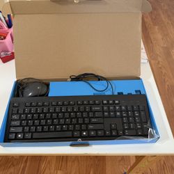 HP wired Key Board With Mouse