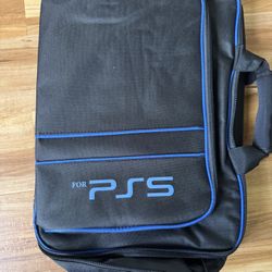 Playstation Five Carry Bag For On The Go Or Traveling