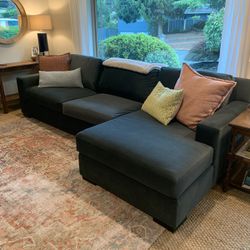 1 year old Couch with Chaise from Macy’s 