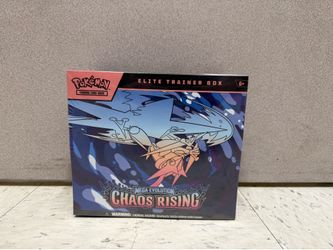 Pokémon tcg: elite trainer box mega evolution chaos rising