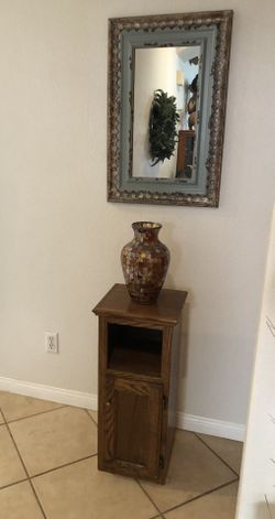 Cabinet   Solid Oak 