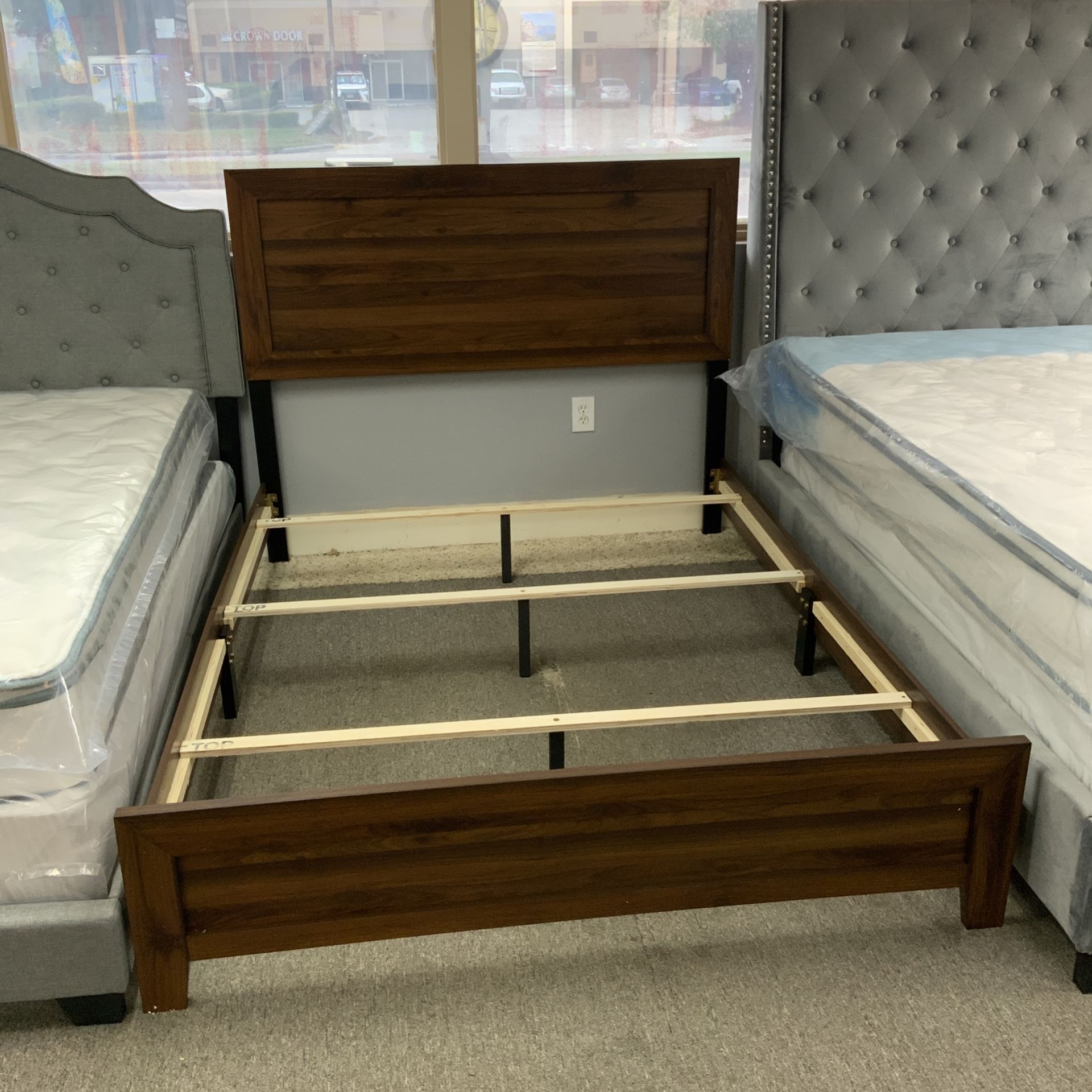 Queen Size Wood Bed Frame
