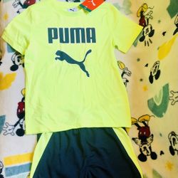 Puma Toddler 2 Piece Active Set, Sizes Available 2 And 5