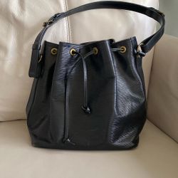 1989 Vintage Leather Shoulder Bag (Petit Noe)